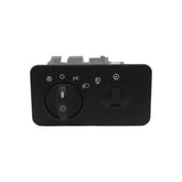 Headlight Switch Compatible with 2002-2004 Ford F-250 Super Duty, 2002-2004 F-350 Super Duty, 2002-2004 F-450 Super Duty Truck Black with Automatic Headlights, Fog Lights